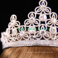 Customisé Tiara strass Flower Design Crown pour le mariage